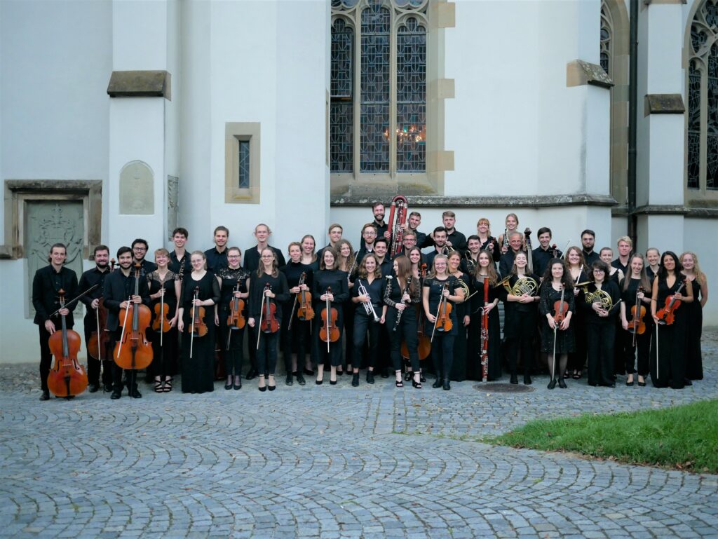 The Student Orchestra of Baden-Württemberg performs in Reute